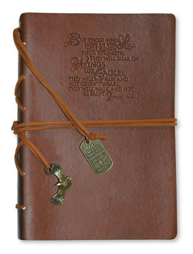 Those Who Hope Faux Leather Journal - The Christian Gift Company