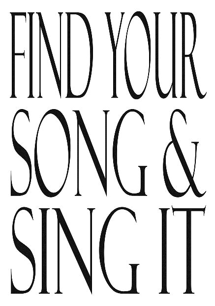 Find your Song and Sing it Notebook - The Christian Gift Company