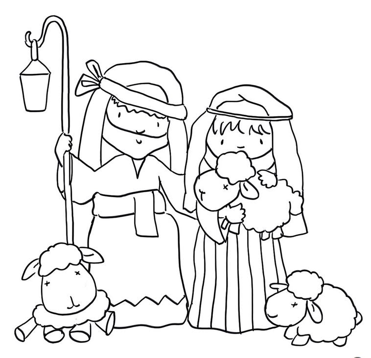 Children's Christmas Cards To Colour - The Christian Gift Company