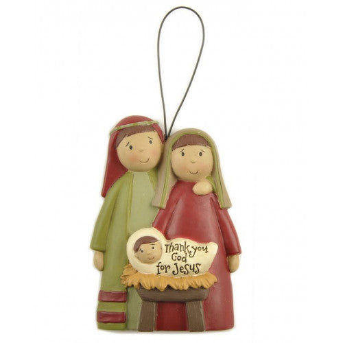 Christmas Hanging Nativity Decoration - The Christian Gift Company