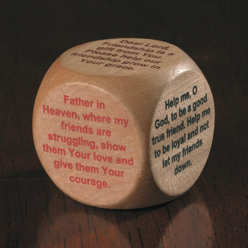 Prayer Cube - Friendship - The Christian Gift Company