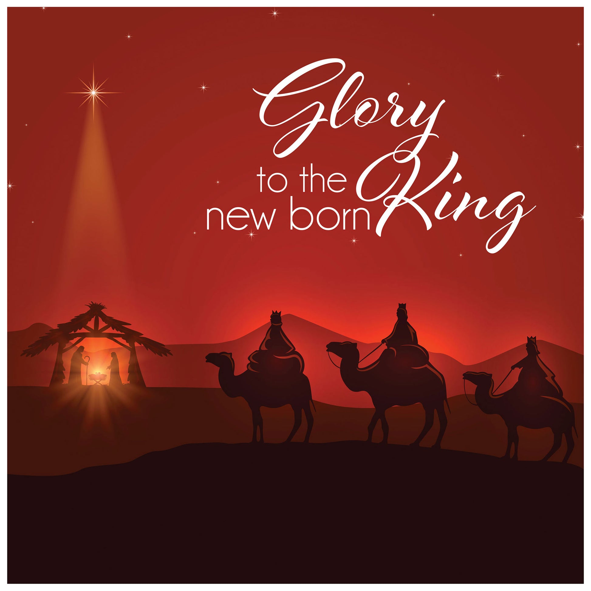 We Three Kings Christmas Card - The Christian Gift Company