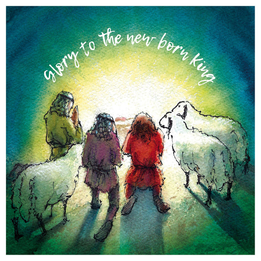 Shepherds & Sheep Christmas Cards - The Christian Gift Company
