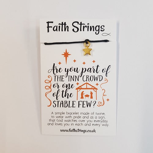 Faith Strings Bracelet - Inn Crowd - The Christian Gift Company