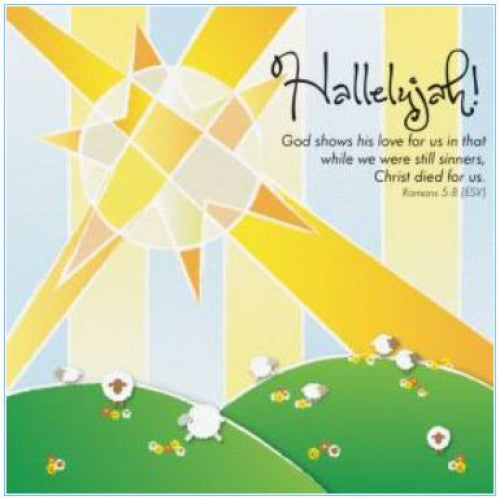 Easter Cards Pack of 5 - Hallelujah! - The Christian Gift Company