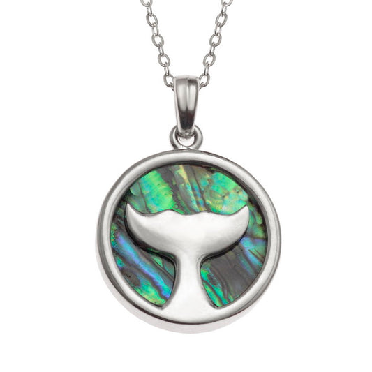 Whale tail necklace - The Christian Gift Company
