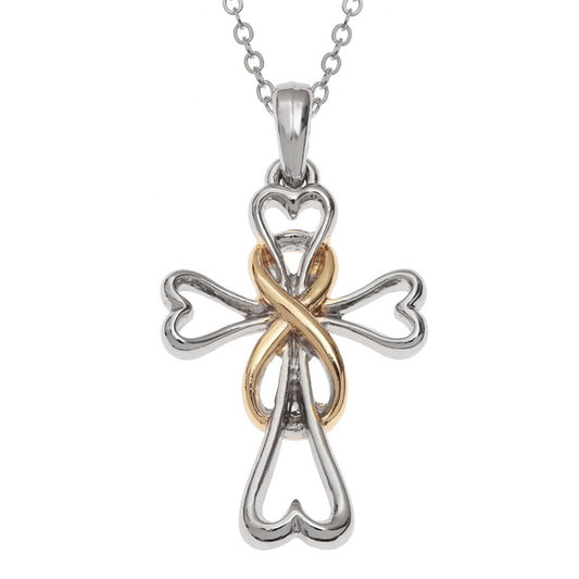 Celtic Infinity cross necklace - The Christian Gift Company