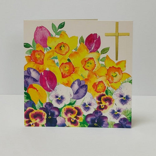 Easter Garden Easter Cards Pack Of 4 - The Christian Gift Company