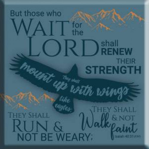 Eagles Wings Magnet - The Christian Gift Company