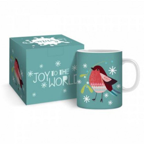 Christmas Robin Mug And Giftbox - The Christian Gift Company