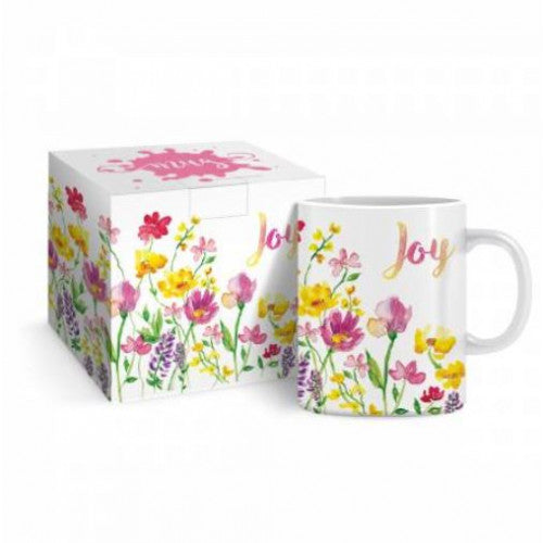 Floral Joy Boxed Mug - The Christian Gift Company