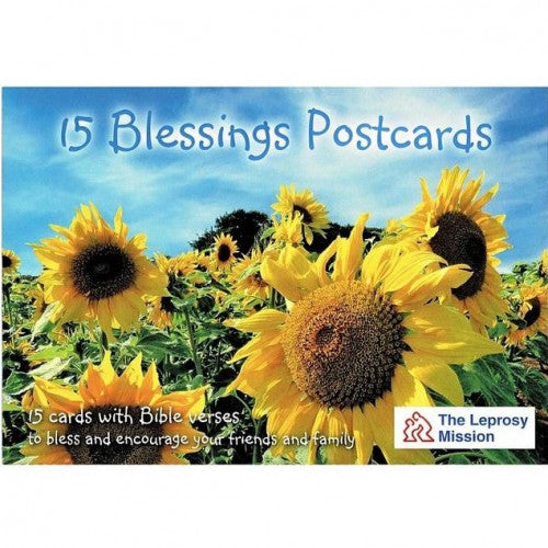 15 Blessings Postcards - The Christian Gift Company