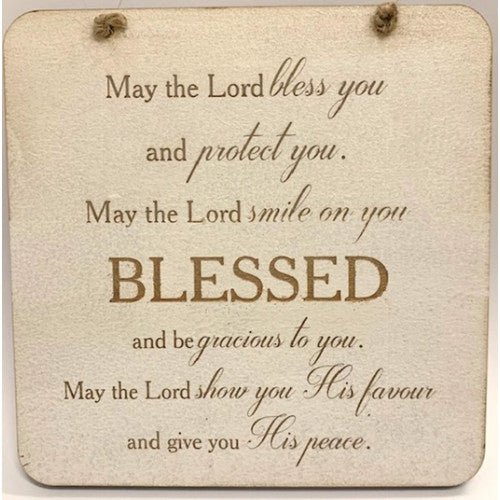 Be Blessed Plaque - The Christian Gift Company