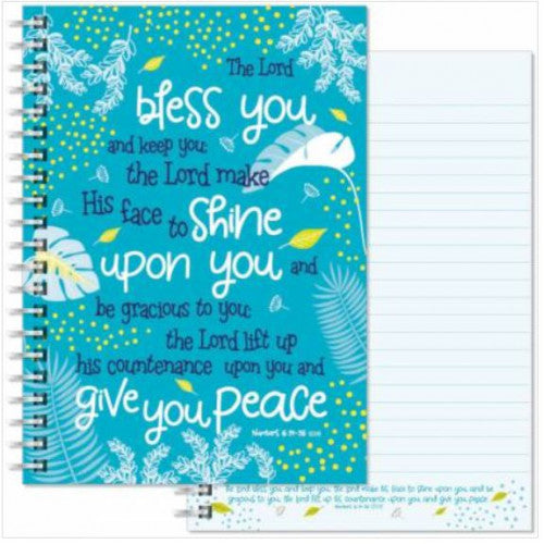 Bless You and Keep You Notebook A5 - The Christian Gift Company
