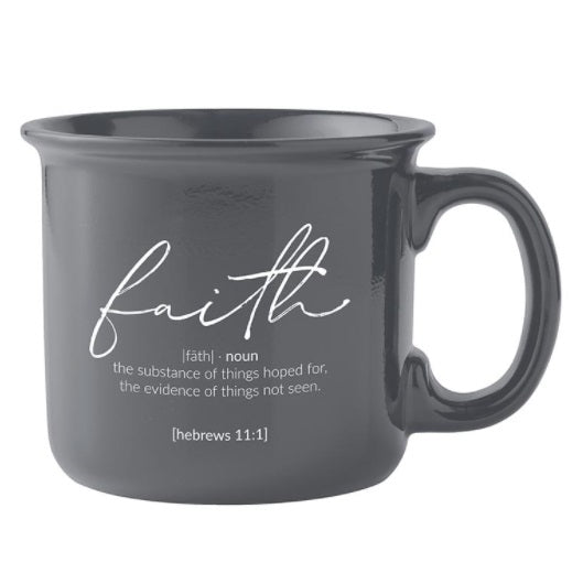 Faith Coffee Mug - The Christian Gift Company