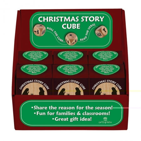 Large Christmas Story Prayer Cube - The Christian Gift Company