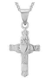 Claddagh Cross Necklace - The Christian Gift Company