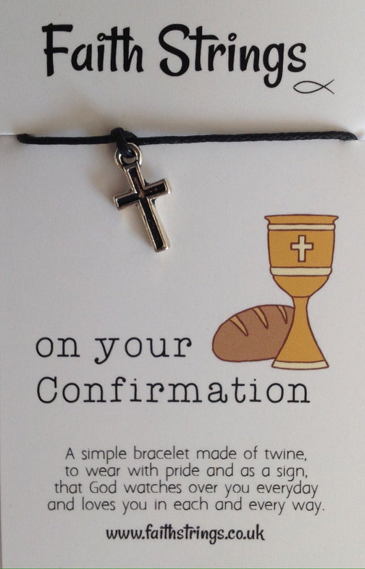 Faith Strings Bracelet - On Your Confirmation - The Christian Gift Company
