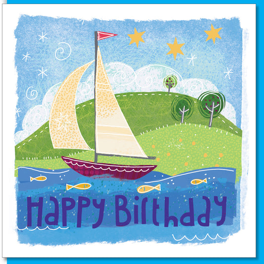 Birthday at Sea Card - The Christian Gift Company