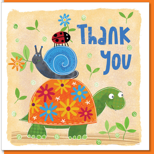 Tortoise Thank You Card - The Christian Gift Company