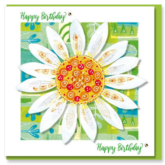 Daisy Birthday Card - The Christian Gift Company