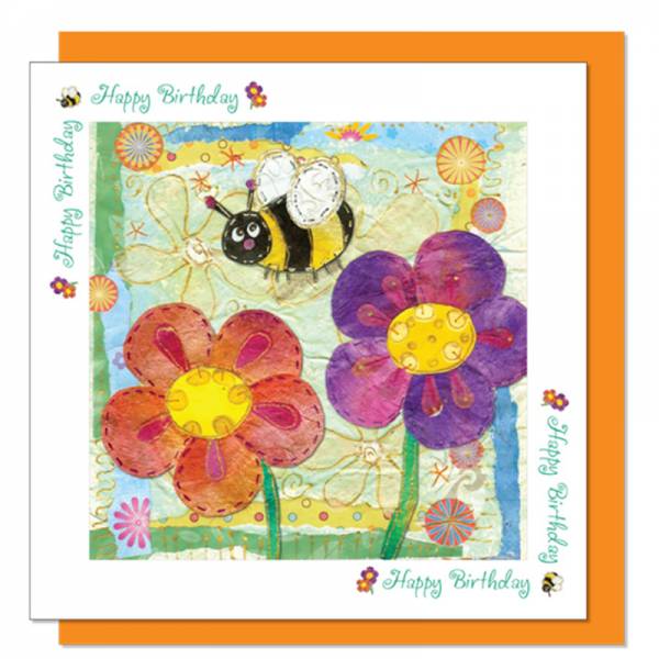 Birthday Bee Card - The Christian Gift Company