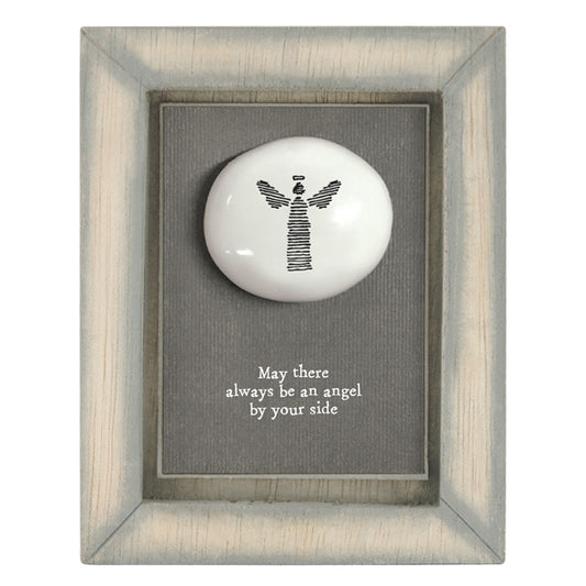 Guardian Angel Pebble Picture - The Christian Gift Company