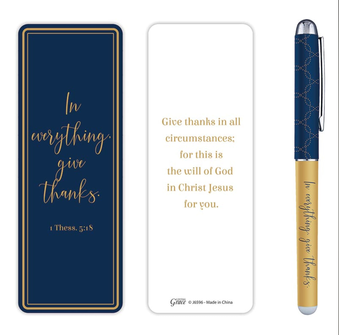 Pen and bookmark - Classic Appreciation - The Christian Gift Company