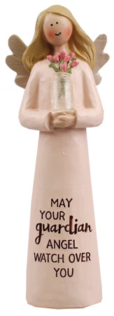 Resin 5 inch Message Angel/Guardian Angel - The Christian Gift Company