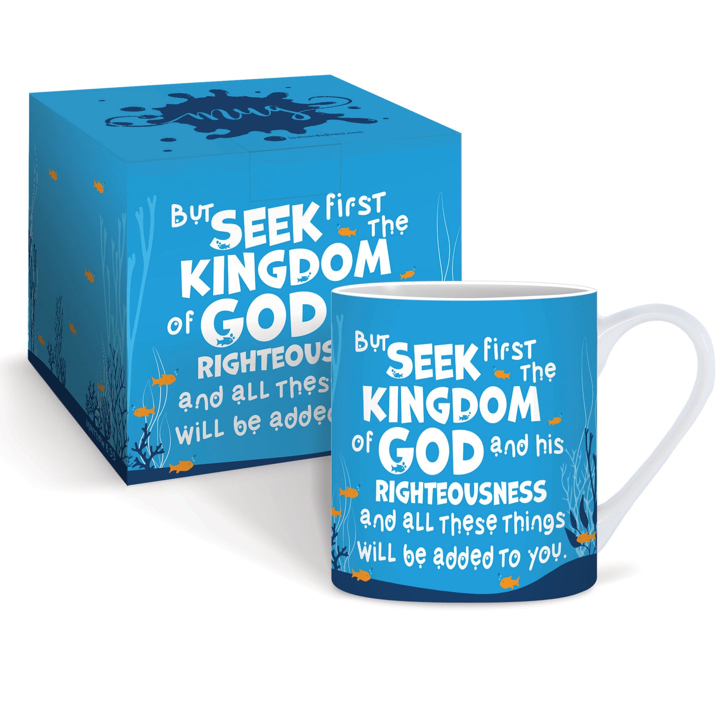 Seek first Mug & Giftbox - The Christian Gift Company