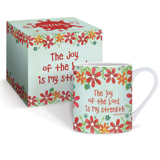 The Joy of the Lord Mug & Giftbox - The Christian Gift Company