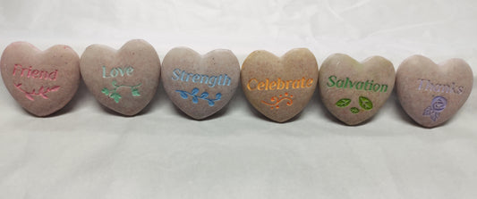 Touch of Faith assorted pocket stones - The Christian Gift Company
