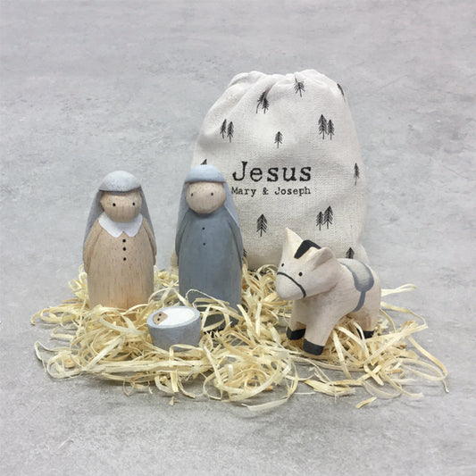 Bag set-Jesus, Mary & Joseph - The Christian Gift Company