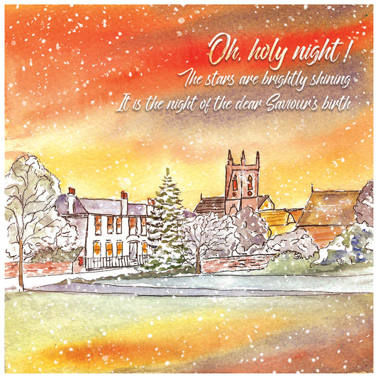 Oh Holy Night Christmas Cards - The Christian Gift Company