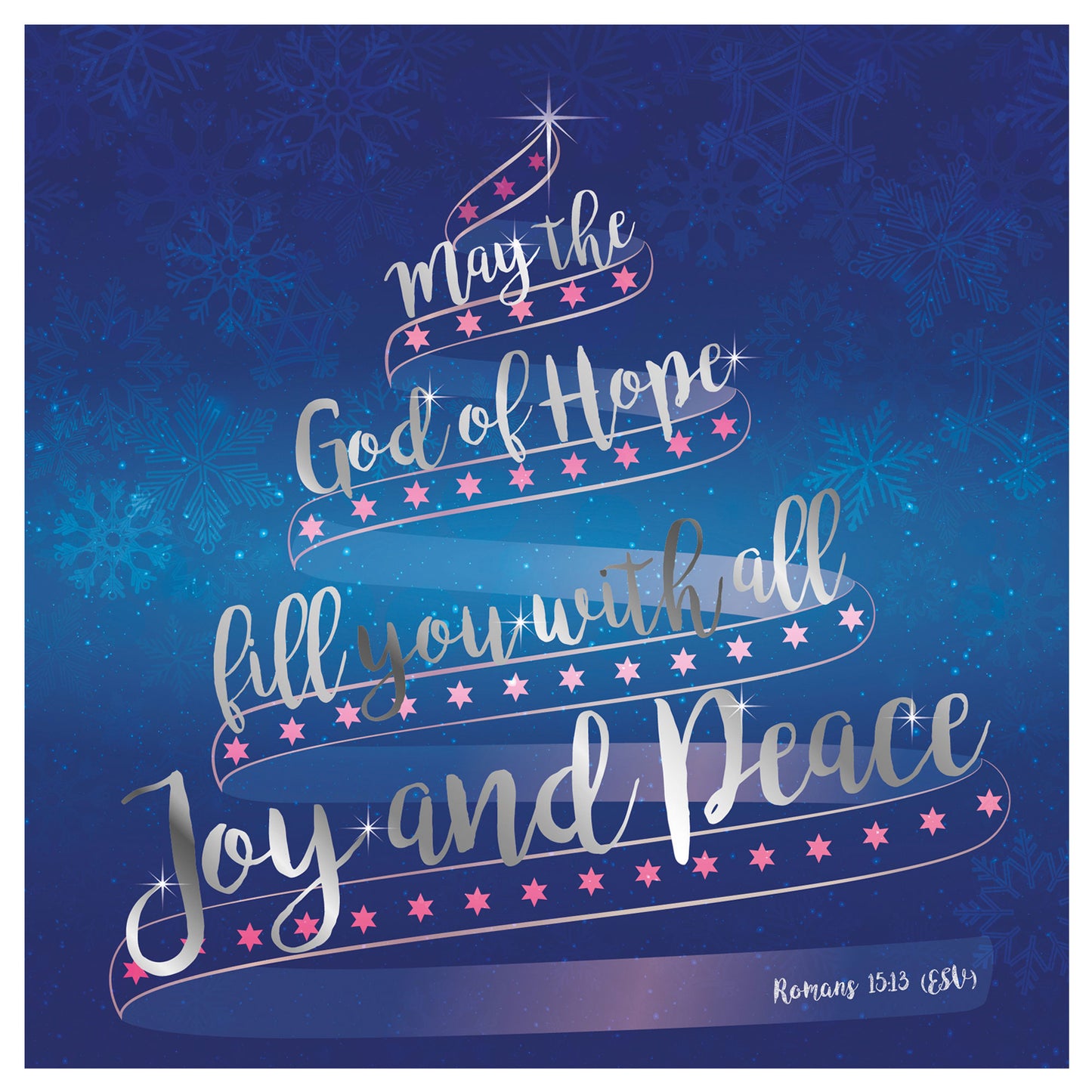 God of Hope Luxury Christmas Card - The Christian Gift Company