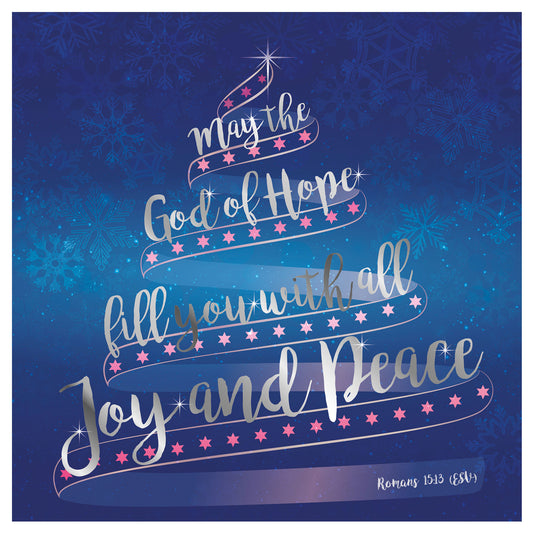 God of Hope Luxury Christmas Card - The Christian Gift Company