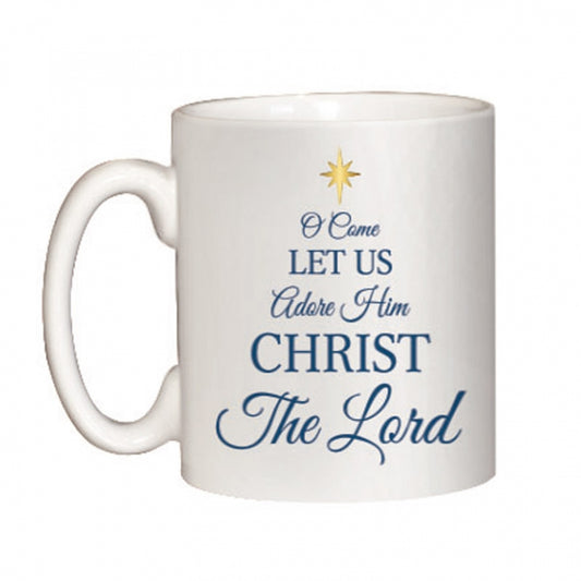 Christmas Mug Let Us Adore - The Christian Gift Company