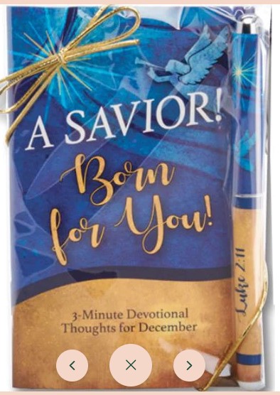 Christ the Saviour pen and devotional set - The Christian Gift Company