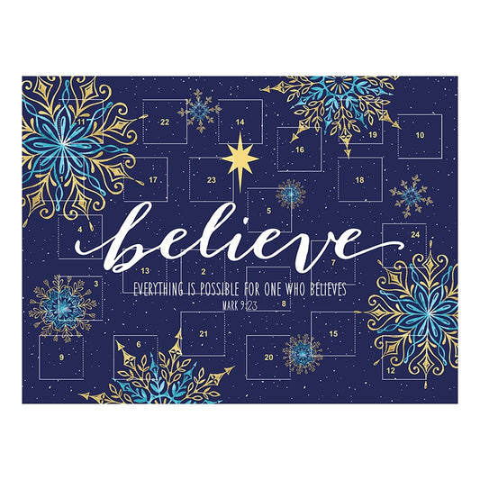 Believe Advent Calendar - The Christian Gift Company
