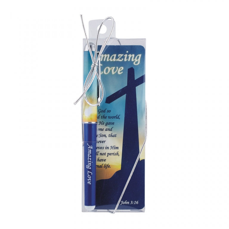 Amazing Love Gift Pen with Bookmark - The Christian Gift Company