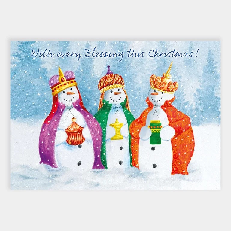 3 Kings Snowmen - The Christian Gift Company