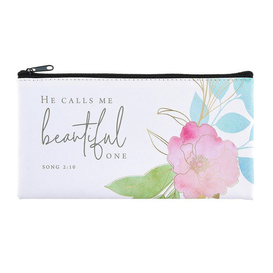 He Calls Me Beautiful One Accessory Pouch - The Christian Gift Company