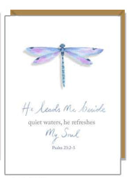 Quiet waters mini card - The Christian Gift Company