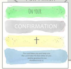 Confirmation Day card - The Christian Gift Company