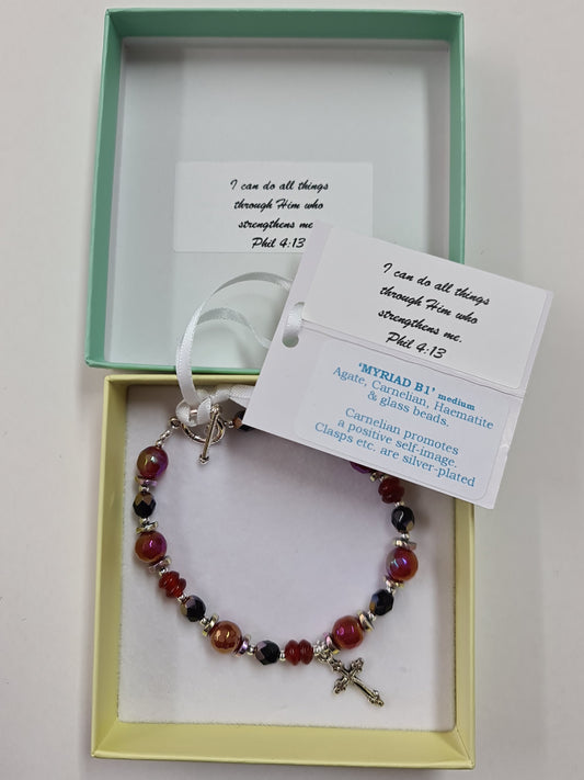 I can do all things beaded bracelet - The Christian Gift Company